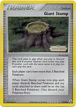 Giant Stump - 75/92 - Uncommon - Reverse Holo